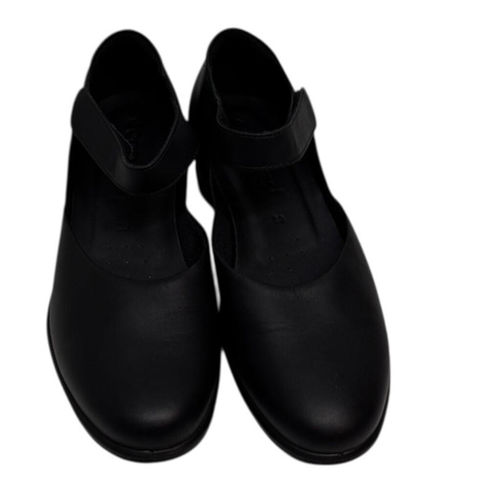 ECCO Black Felicia Mary Jane Wedge Shoe SZ 39 - Picture 3 of 9
